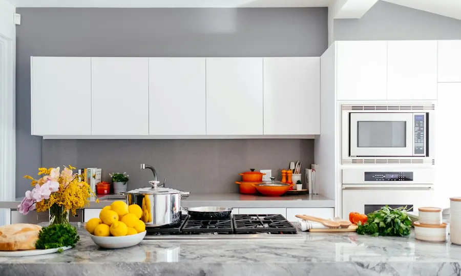 Sparkling clean kitchen