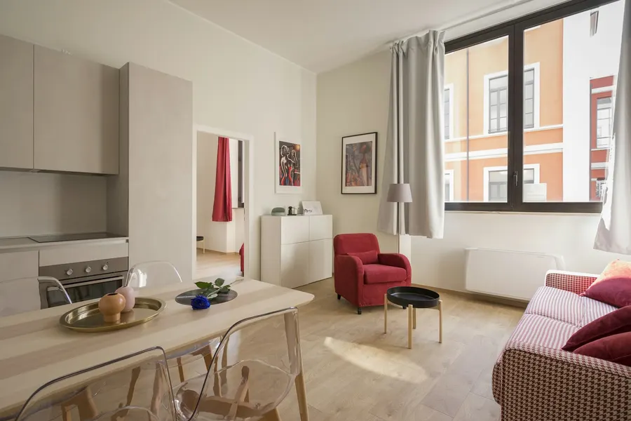 Clean apartment ready for move-in